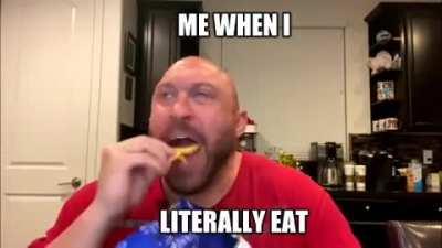 Me when food 😳😳😳