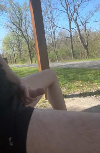 Nothing beats jerking off in public