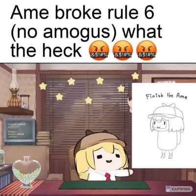 What did ame mean by this?