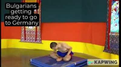 Bulgariens getting ready to go to Germany