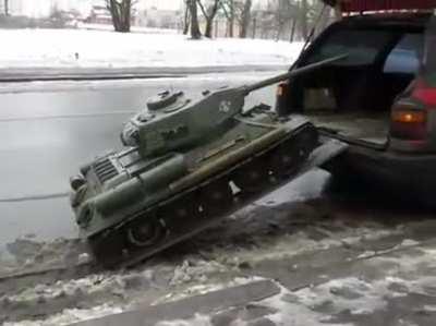 Going on a field trip in Russia