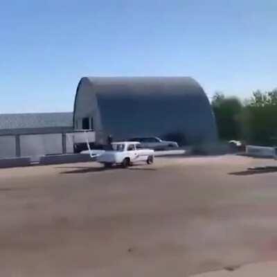 What could go wrong turning a car into a plane
