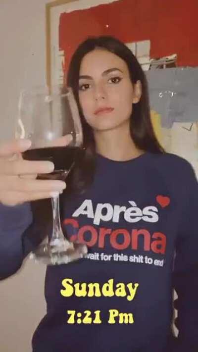 I’ll drink to that