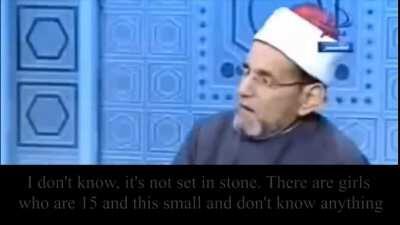 Clerics say that one can marry a 1-day old baby in Islam.