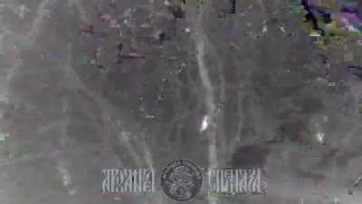 DRG Spetsnaz take out  SBU convoy behind enemy lines (most likely September 2025)