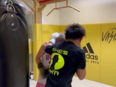 Takeru & Yuki Yoza Sparring