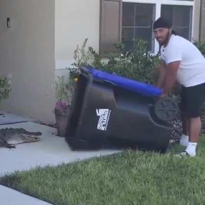 This man has balls of steel