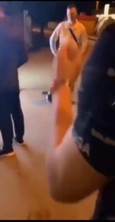 somone brought a grenade to a fist fight.