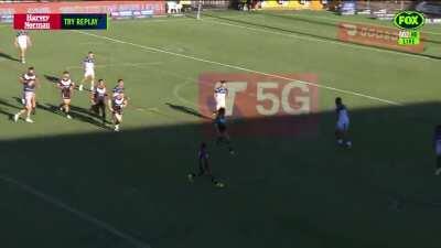 Hamiso Tabuai-Fidow burns the tigers