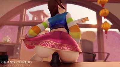 Dva Riding Dildo [GrandCupido]