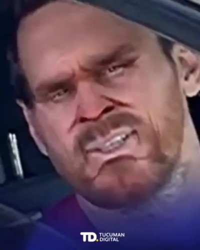 Se encontro a Messi en la ruta y se olvido de quitar el filtro del celu