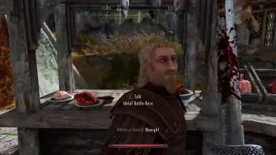 Bro is completely unbothered by current events transpiring