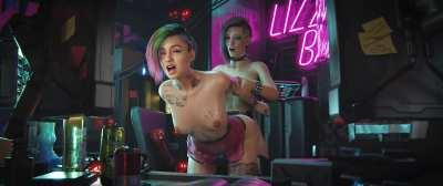 Judy & Futa V (Gifdoozer) [Cyberpunk 2077]
