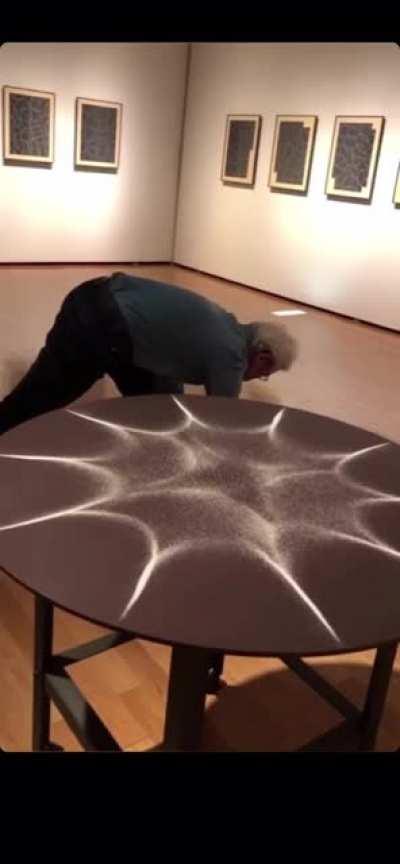 Sand fuckery on a table