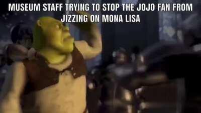 It’s just a Jojo reference