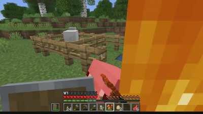 You can use Fire and Water as an unorthodox way to heard animals if you don't have their required food type.