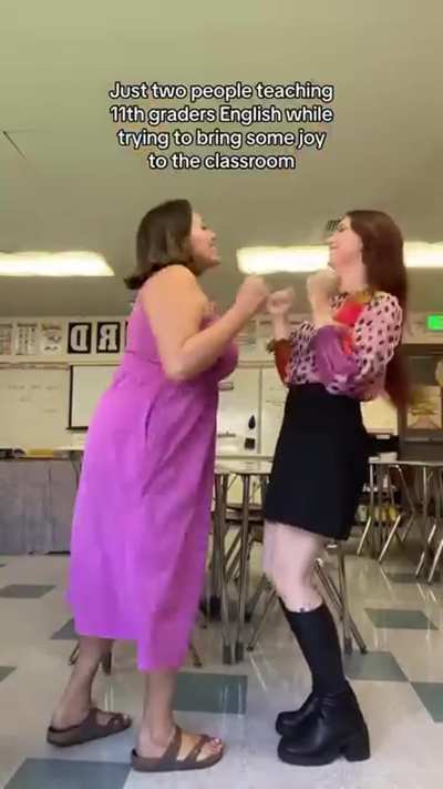 We were freinds in different classes and often got in trouble with our teachers. We both got detention today as planned. We read the spell and instantly possess our teachers. I was in my classroom checking myself out when you walked in. 