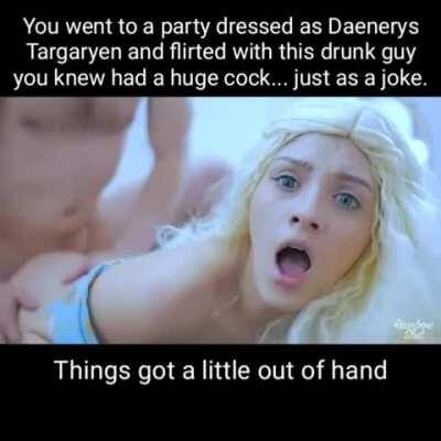 It was just a bit of fun... but things escalated