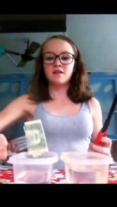 If 2020 was a girl doing an experiment at home