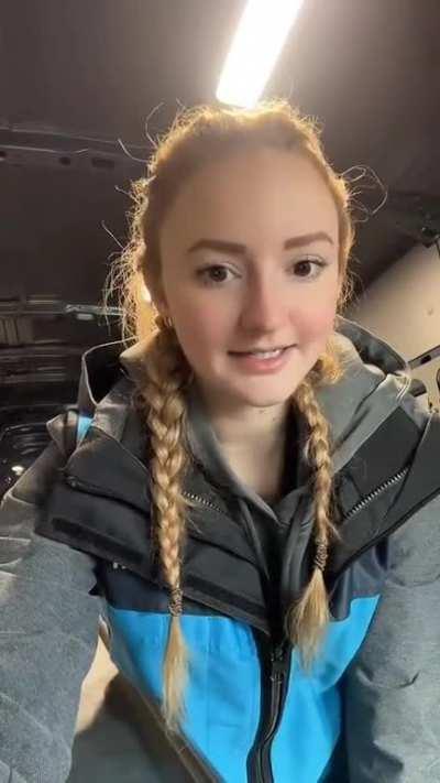 Amazon delivery vehicle's AI-powered tracking cameras credit: ambergirts