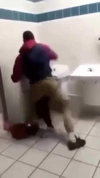 First fight how did i do(im in the grey btw)