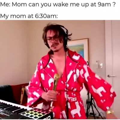 My new waking up ringtone