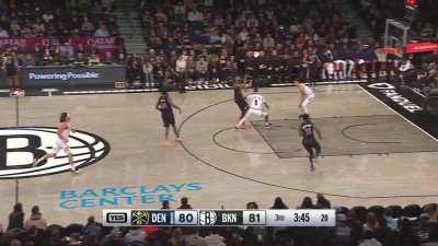 [Highlight] Dayron Sharpe destroys Murrays layup attempt and Finney-Smith smokes the wide open alley-oop