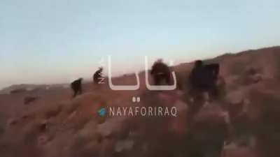 Bedouins trying to reach a city in sweida countryside, while engaging in heavy fire fights with the local druze [July 20th evening, 2025]