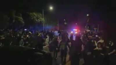 Unlawful assembly declared and multiple arrests made - Portland protest day 69