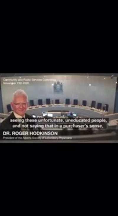 Dr. Roger Hodkinson on actual COVID science