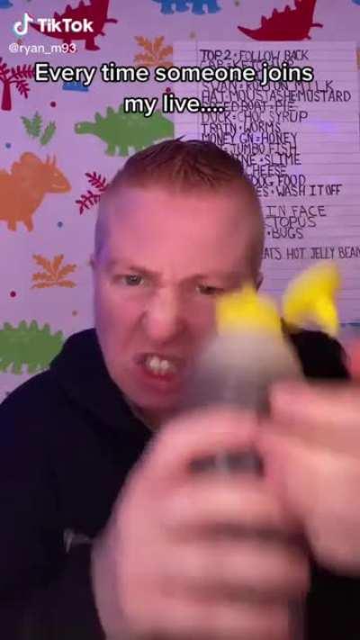 It stops being satire when every single video/live is like this…