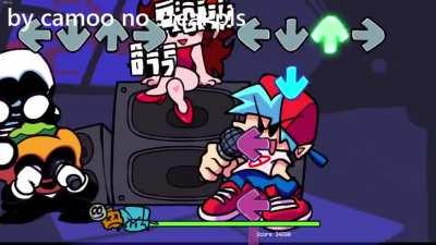 I charted YuB's rap to South from FNF