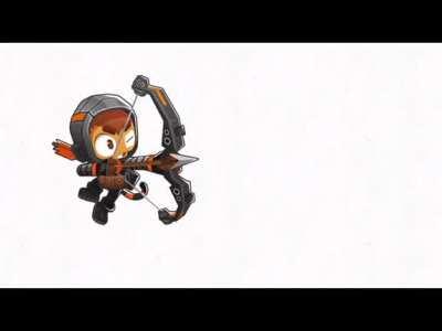 Quincy when something gets past his bow