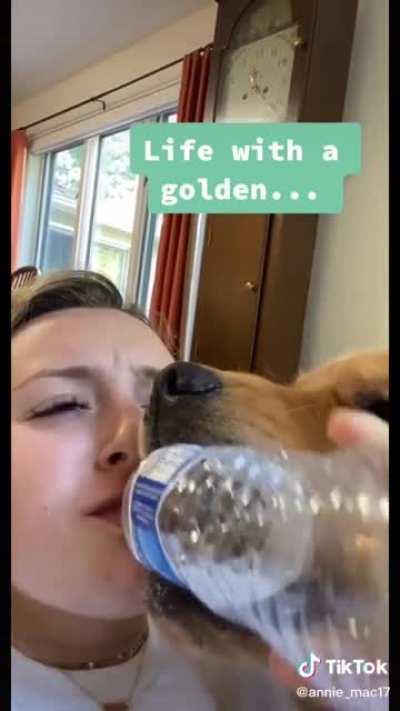 To drink water