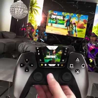 Wild concept of DualSense. Concept by instagram: @bat.not.bad.