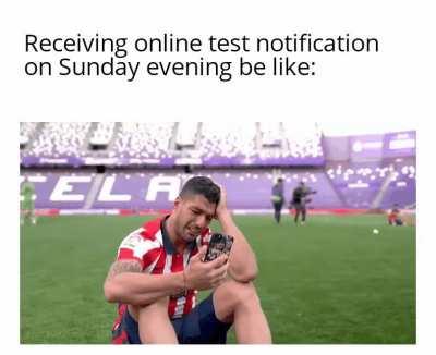 Suarez winning La Liga and crying later.