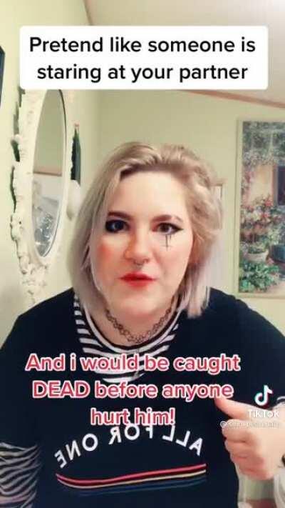 Why not have a hypothetical argument with yourself?