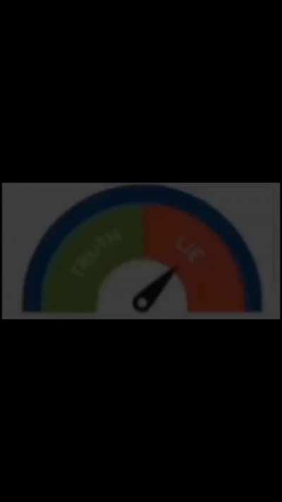 Blursed lie detector 