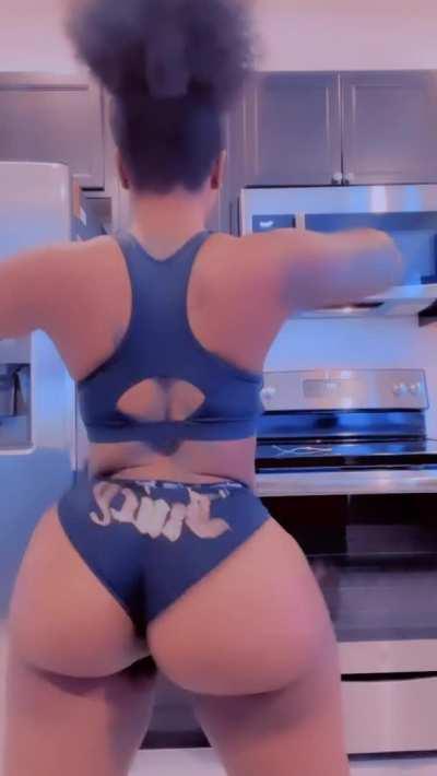 Ass like 2 basketballs