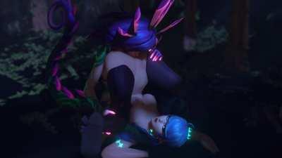 Neeko and Gwen (J4zzbug)