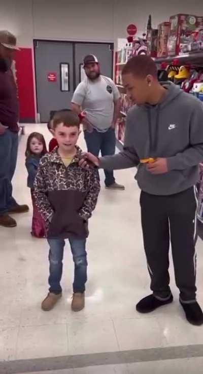 To get an innocent kid to choose abstract political concept over baseball. 