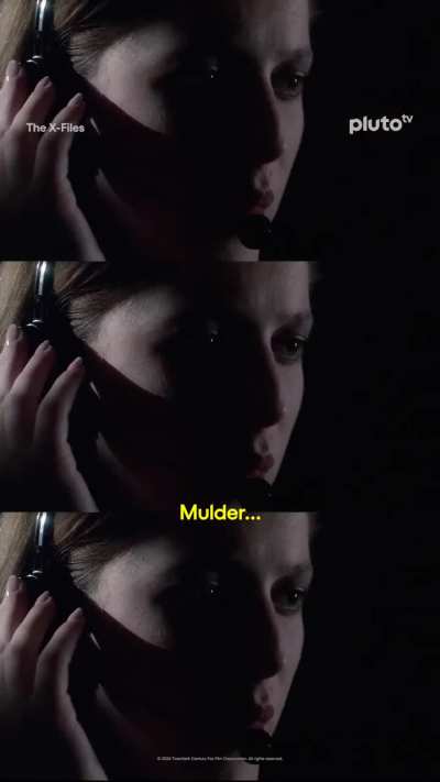 There's a free X Files channel now streaming for free 24/7 on Pluto TV!