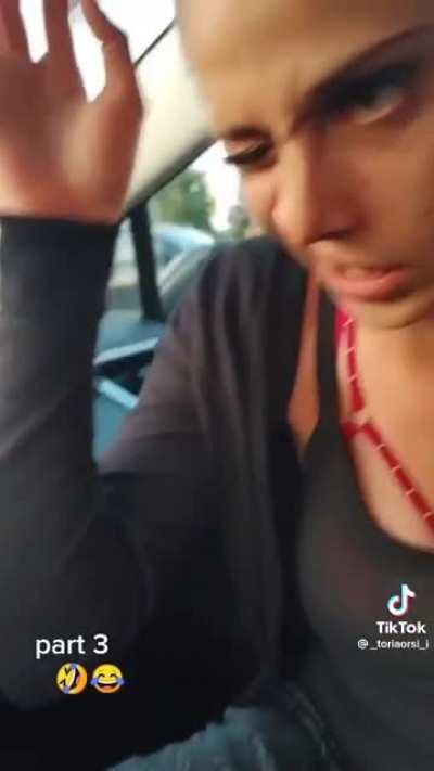 Half her face doesn't work