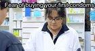 Fear of buying your first condoms