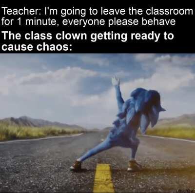 Chaos in 3...2... 1...