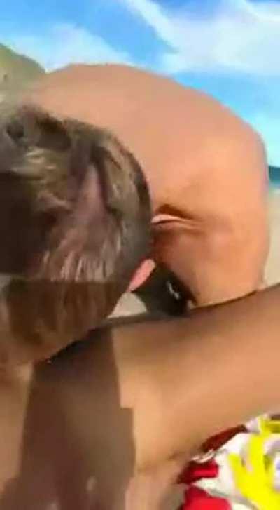 Beach deepthroat