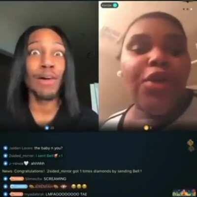 Dumb tranny mad at fat cross eyed bitch