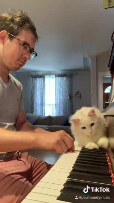 Some say he is a spy, I just think he is sick of his music