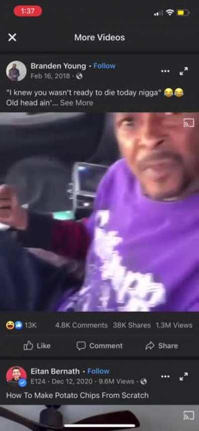 Who gave unc that lil ass gun