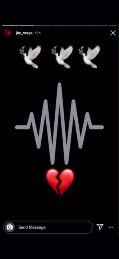 lil snippet Rooga posted the day Duck died. Kept it since then I need this one 💯